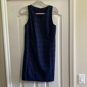 Banana Republic Navy Sleeveless Dress